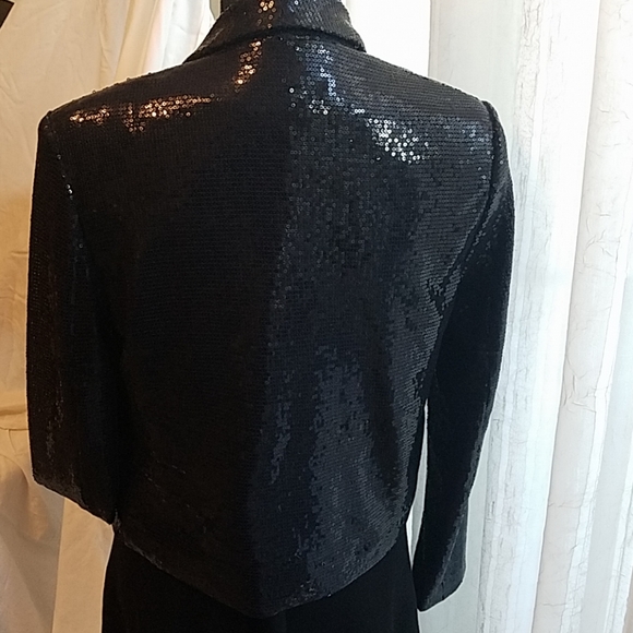 Sparkle the night away black blazer - Picture 4 of 6